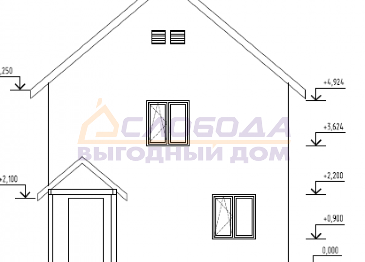Дом из СИП-панелей