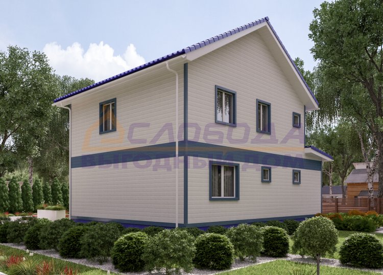 Дом из СИП-панелей